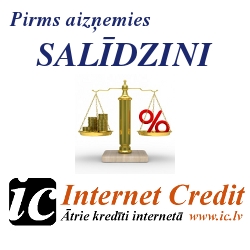 Patēriņa kredīti un citi aizdevumi | Internet Credit